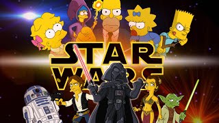 Star Wars References in The Simpsons Pt 2 [upl. by Melisenda]