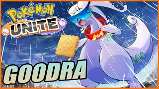 Usando a GOODRA Por Primera vez en POKEMON UNITE [upl. by Gent]