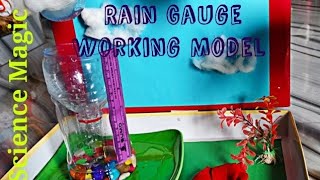 Rain Gauge Working model [upl. by Lanni]