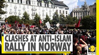 Norway  AntiIslam protesters ripped pages from Muslim holy book  AntiIslam rally  World News [upl. by Carmine]