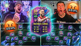 REICHT DOCH LANGSAM  🤬 CUNHA FUTURE STAR SQUADBUILDER BATTLE 😱 vs FeelFifa FIFA 22 SBB [upl. by Ailemap548]