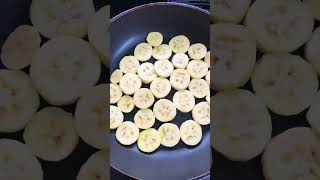 Banana snack food foodie cooking cookingvideo banana eveningsnack youtubeshorts youtube [upl. by Lindell]