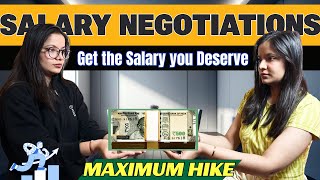 How to Negotiate Salary to get MAXIMUM HIKE  Only Video you need [upl. by Colburn966]