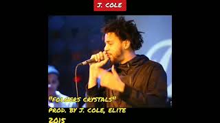 ᔑample Video Folgers Crystals by J Cole prod by J Cole Elite [upl. by Sillad715]