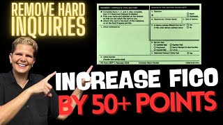 Remove Hard Inquiries in 30 Days  Increase FICO By 50 Points [upl. by Nnaael]