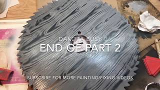 How to Paint a Rustic Wood Look  Part 2 [upl. by Bolen]