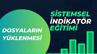 Sistemsel İndikatör Eğitimi  Dosyaların Yüklenmesi [upl. by Atilem]