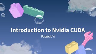 Introduction to Nvidia CUDA [upl. by Ahseirej]