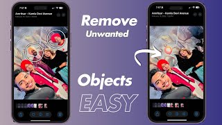 How to remove unwanted objects from any Photo in iPhone [upl. by Dinin]