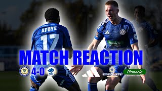 Afuye amp Matthews vs Chester  Reaction  Vanarama National League North [upl. by Fisuoy]