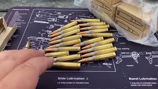 Surplus Ammo Review 1976 Austrian Hirtenberger 762 NATO  Unboxing Chrono Accuracy Wrap Up [upl. by Frasco]