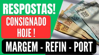 🔴 CONSIGNADO INSS HOJE  MARGEM  REFIN  PORT  CARTÃO  RESPOSTAS  ANIELI EXPLICA [upl. by Eelime367]