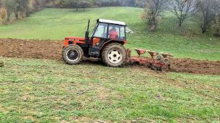 Zetor 6245  Oranje kukuruzišta  Vogel amp Noot HF L800 [upl. by Rednasxela]