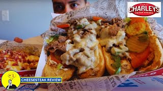 Food Review  Charlies Cheesesteak [upl. by Marline]