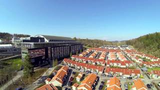 Brunstad from the air [upl. by Woll]