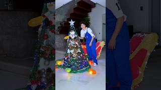 Pinito de navidad 🎄Cosas que se pueden construir en casa para Navidad PARTE 3 diciembre navidad [upl. by Keefe]