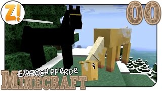 Minecraft  Einfach Pferde Wir bauen einen Reiterhof 00  Lets Play ★ GERMANDEUTSCH [upl. by Rutherfurd]