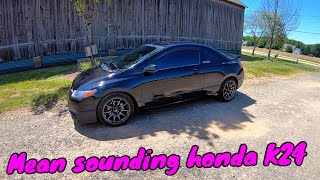 How the Honda k24a Sounds [upl. by Linet54]