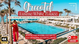 Full resort tour with tips Grecotel Lux me white palace 2024 [upl. by Jeuz]