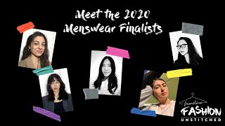 Meet the Redress Design Award 2020 Menswear Finalists [upl. by Schwinn145]