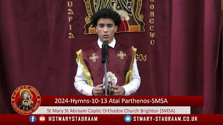 2024Hymns1013 Atai ParthenosSMSA [upl. by Itsur]