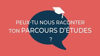 Peuxtu nous raconter ton parcours détudes [upl. by Pammie]