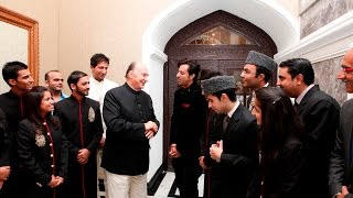 Mawlana Hazar Imam attends Jamati institutional banquet in Mumbai India  TheIsmailiorg [upl. by Nalyd400]