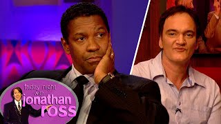 Denzel Washington Confronts Quentin Tarantino About Never Working Together  Jonathan Ross [upl. by Tansy]