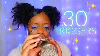 30 Fast Triggers To Bring Your Tingles Back ♡😴✨GUARANTEED TINGLES 🤤✨ [upl. by Une]