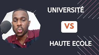 Université VS Haute école Où postuler en Belgique [upl. by Nawotna807]