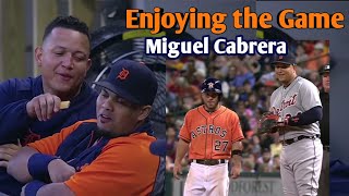 MLB  Miguel Cabrera Enjoying the Game [upl. by Elram]