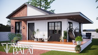 Simple and Elegant Modern Bungalow House Design  3Bedroom [upl. by Zonnya]