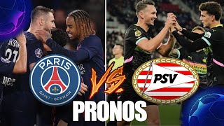 PSGPSV Eindhoven retour de la LDC  Mon pronos [upl. by Akiehsal592]