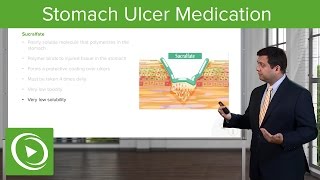 Stomach Ulcer Peptic Acid Disease Medication – Pharmacology  Lecturio [upl. by Fiann]