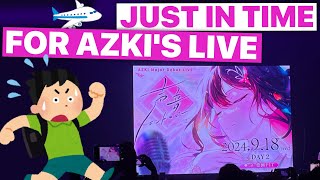 Making It For AZKis Toyosu PIT Live Concert VLOG Eng Subs [upl. by Fulcher]