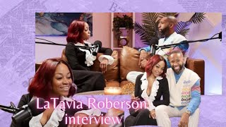 LaTavia Roberson Sits Down With Carlos King 🎙️ [upl. by Eidnak299]