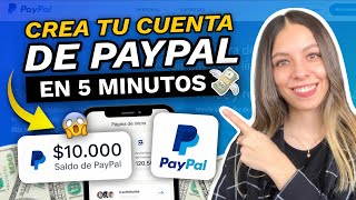 COMO CREAR CUENTA DE PAYPAL PASO A PASO 2024 💰 [upl. by Hatch]