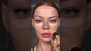 I only wear concealer  professional makeup art makeuptips [upl. by Ardnosal]