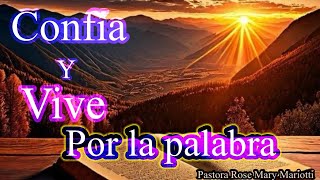 Confia y vive por la palabra de Dios [upl. by Nithsa83]