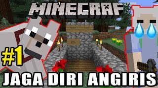 KISAH AKU DAN ANJIRIS  SURVIVAL SERIES 1 MINECRAFT MALAYSIA [upl. by Oirasor797]