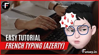 Struggling to type in French  Follow these easy steps  AZERTY Keyboard [upl. by Nhguavad]