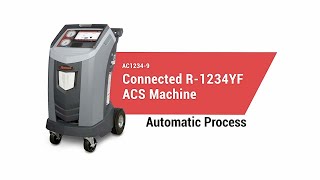 R1234yf automatic recovery vacuum leak test and charge system using the AC12349 machine [upl. by Cornish]