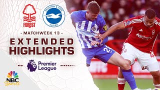 Nottingham Forest v Brighton  PREMIER LEAGUE HIGHLIGHTS  11252023  NBC Sports [upl. by Kluge631]