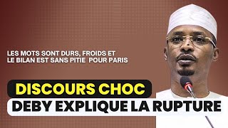 Discours choc Mahamat Idriss Deby explique la rupture avec la France [upl. by Nelak85]