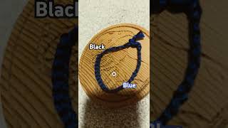 BLACK AND BLUE CHEVRON BRACELET IDEAcute chevronbracelet diy [upl. by Eilsil939]