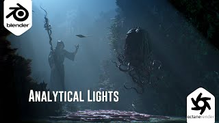 Blender Octane analytical lights [upl. by Hoffman575]