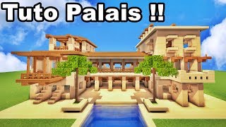 COMMENT FAIRE UN MINI PALAIS SUR MINECRAFT  TUTORIEL [upl. by Bora807]