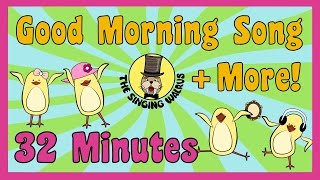 Good Morning Song Transportation Song and More  Kids Song Compilation  The Singing Walrus [upl. by Hennessy]