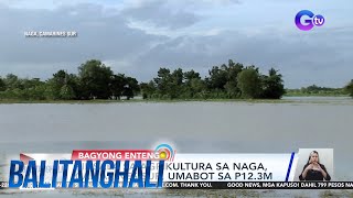 Pinsala sa agrikultura sa Naga Camarines Sur umabot sa P123M  Balitanghali [upl. by Egag116]