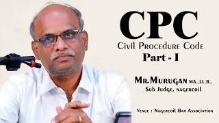 cpc civiljudgeexam2023  Sub Judge MrMurugan MALLB at Nagercoil Bar Association [upl. by Boru170]